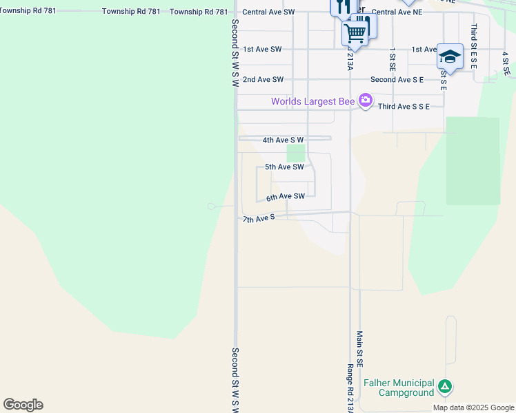 Falher AB Walk Score