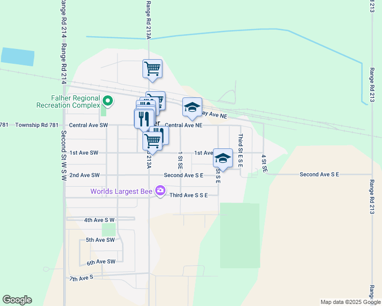 102 1 Avenue Southeast, Falher AB Walk Score