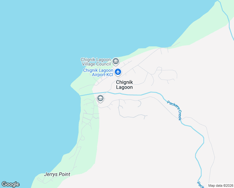 map of restaurants, bars, coffee shops, grocery stores, and more near in Chignik Lagoon