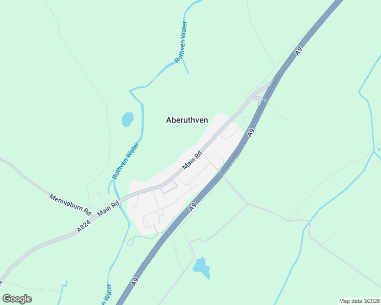 map of restaurants, bars, coffee shops, grocery stores, and more near Main Rd in Perth and Kinross