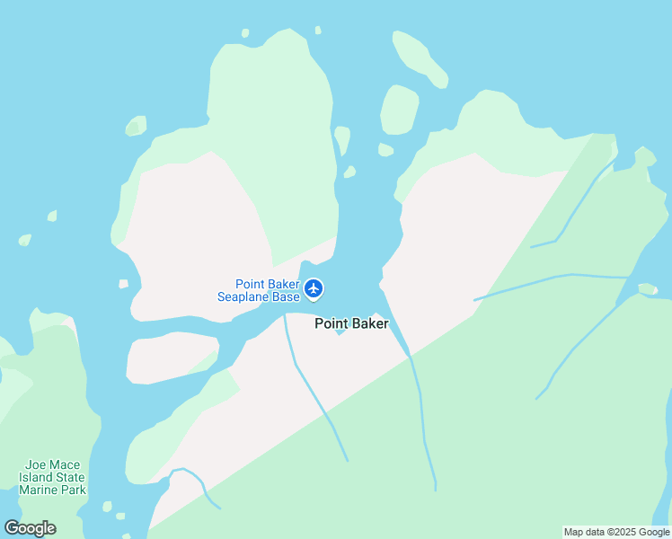 map of restaurants, bars, coffee shops, grocery stores, and more near in Point Baker