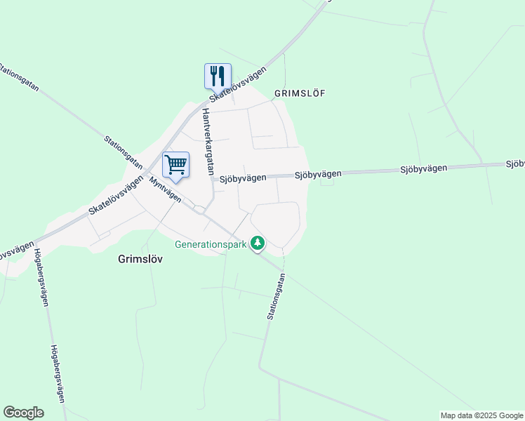 map of restaurants, bars, coffee shops, grocery stores, and more near in 