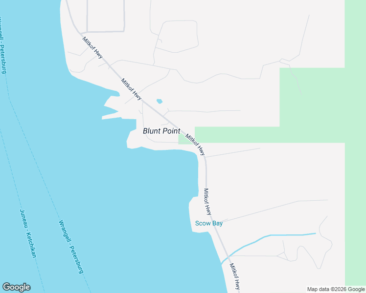 map of restaurants, bars, coffee shops, grocery stores, and more near 119 Scow Bay Loop Road in Petersburg