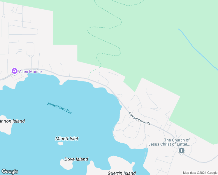 map of restaurants, bars, coffee shops, grocery stores, and more near 1832 Sawmill Creek Rd in Sitka