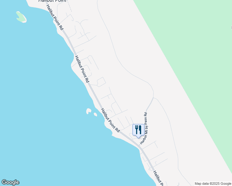 map of restaurants, bars, coffee shops, grocery stores, and more near 120 Patterson Way in Sitka