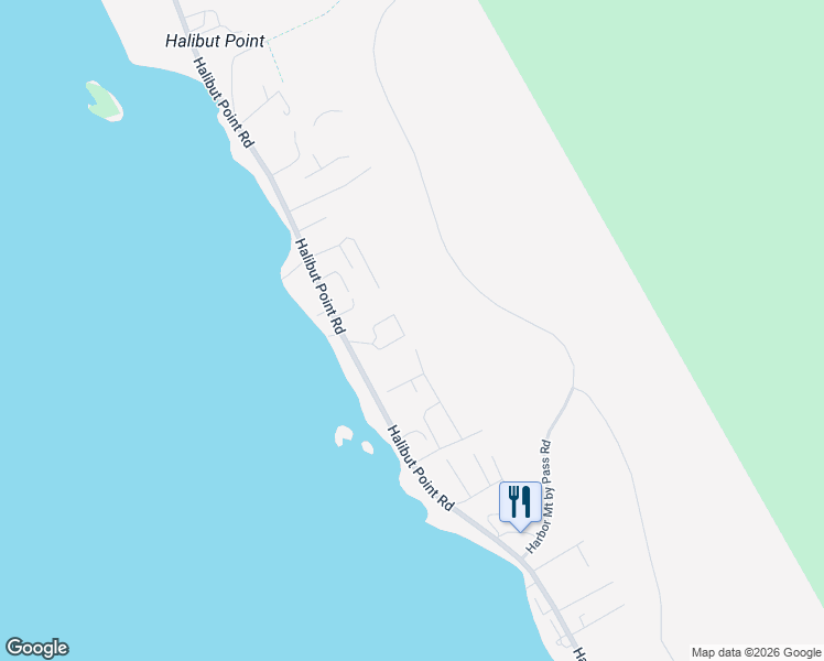 map of restaurants, bars, coffee shops, grocery stores, and more near 120 Patterson Way in Sitka