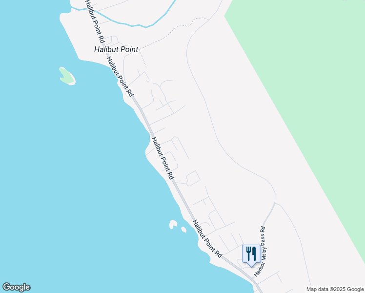 map of restaurants, bars, coffee shops, grocery stores, and more near Darrin Drive in Sitka