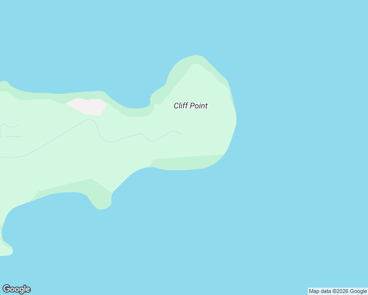 map of restaurants, bars, coffee shops, grocery stores, and more near Cliff's Point Road in Kodiak