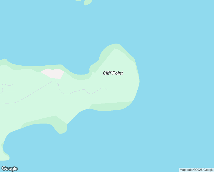 map of restaurants, bars, coffee shops, grocery stores, and more near Cliff's Point Road in Kodiak