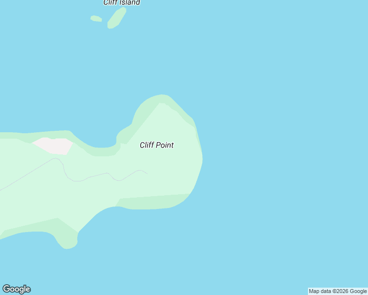 map of restaurants, bars, coffee shops, grocery stores, and more near Cliff's Point Road in Kodiak