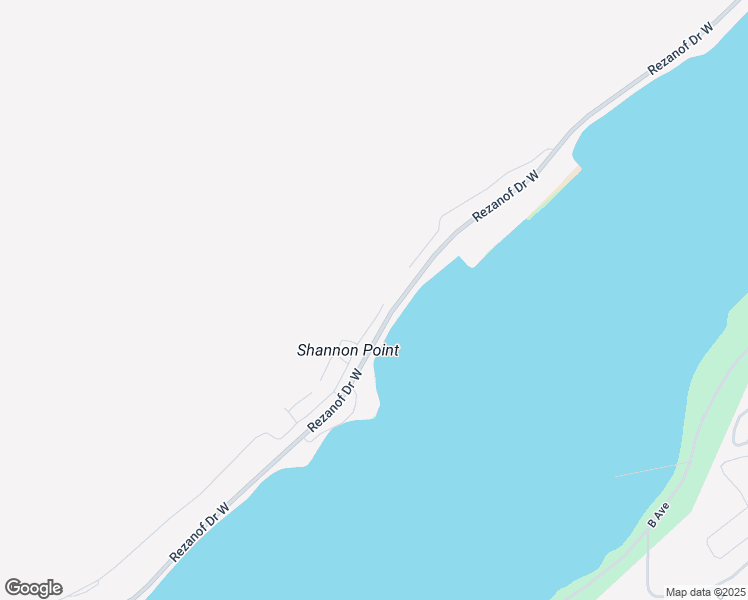 map of restaurants, bars, coffee shops, grocery stores, and more near 8200 Rezanof Drive West in Kodiak