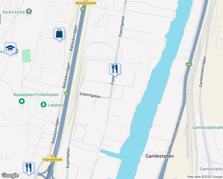 map of restaurants, bars, coffee shops, grocery stores, and more near in 