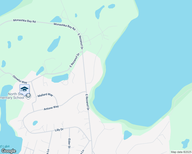 map of restaurants, bars, coffee shops, grocery stores, and more near 3996 Cliffside Road in Kodiak