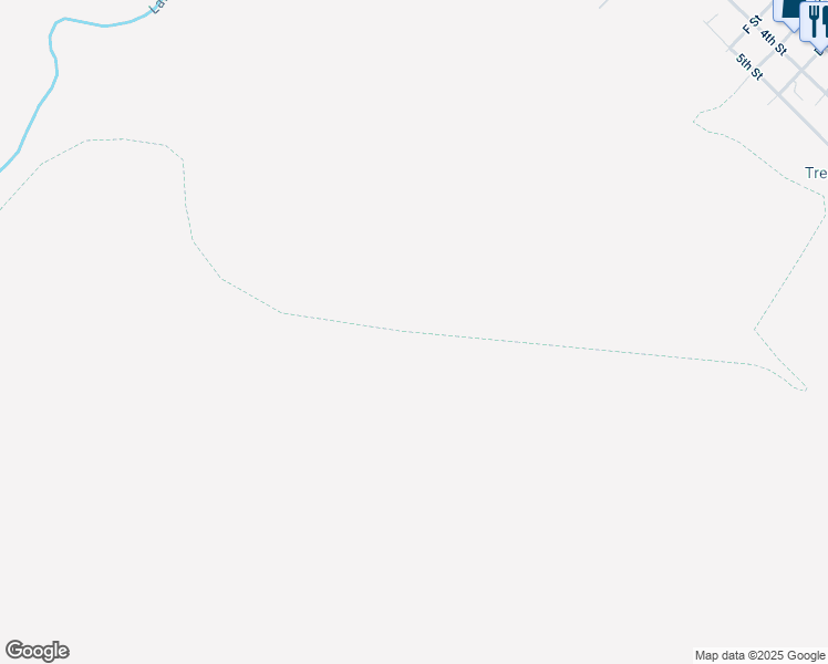 map of restaurants, bars, coffee shops, grocery stores, and more near Treadwell Ditch Trail in Juneau
