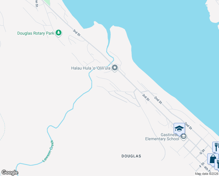 map of restaurants, bars, coffee shops, grocery stores, and more near 2204 Raven Road in Juneau