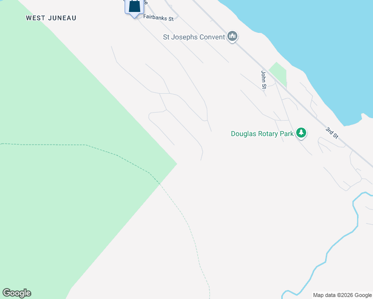 map of restaurants, bars, coffee shops, grocery stores, and more near 2905 Jackson Rd in Juneau