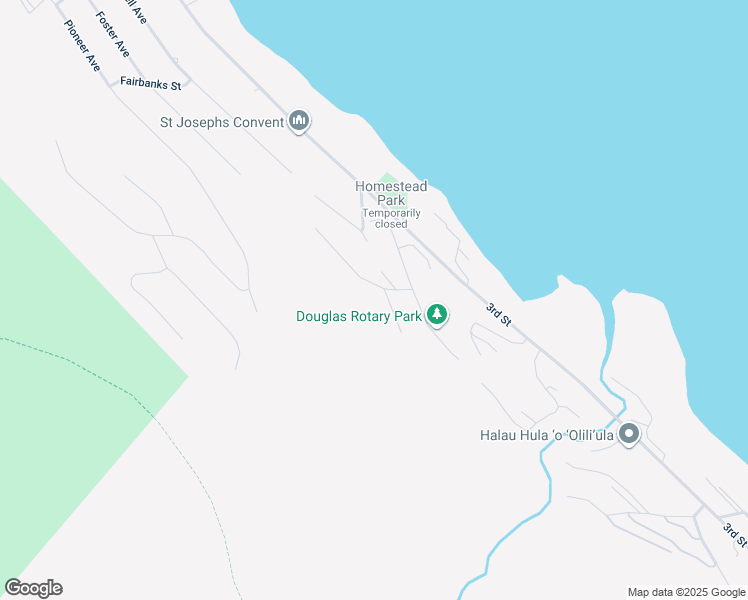 map of restaurants, bars, coffee shops, grocery stores, and more near 2611 John St in Juneau