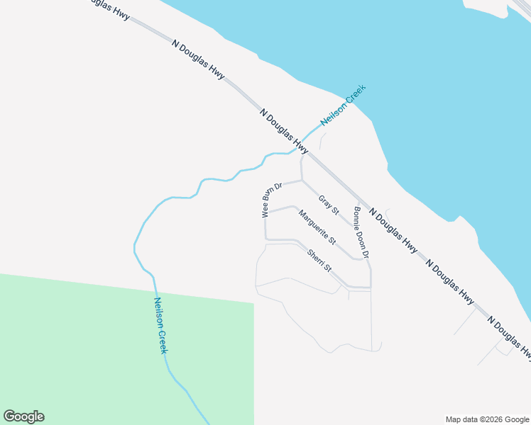 map of restaurants, bars, coffee shops, grocery stores, and more near 1099 Wee Burn Drive in Juneau