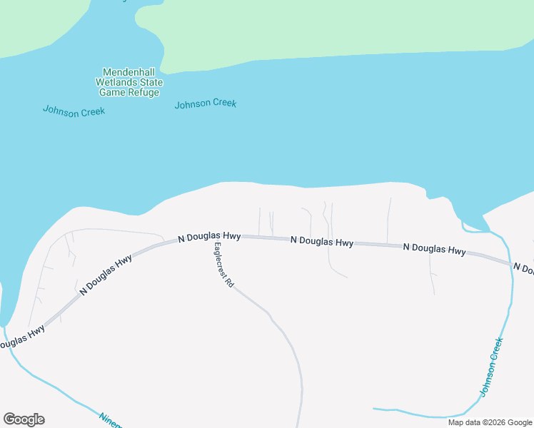 map of restaurants, bars, coffee shops, grocery stores, and more near 9396 N Douglas Hwy in Juneau