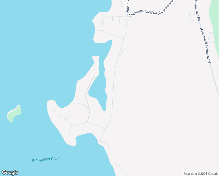 map of restaurants, bars, coffee shops, grocery stores, and more near 1220 Fritz Cove Road in Juneau