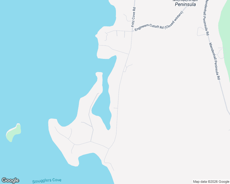 map of restaurants, bars, coffee shops, grocery stores, and more near 1285 Fritz Cove Road in Juneau