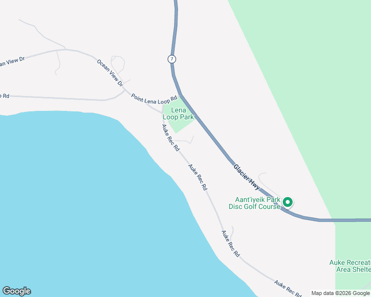 map of restaurants, bars, coffee shops, grocery stores, and more near 15285 Point Louisa Road in Juneau