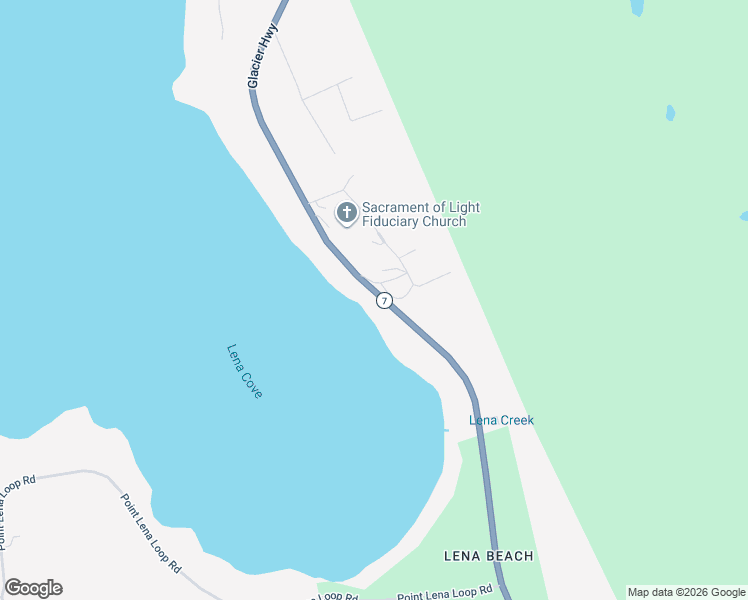 map of restaurants, bars, coffee shops, grocery stores, and more near 17215 Andreanoff Dr in Juneau