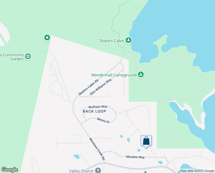 map of restaurants, bars, coffee shops, grocery stores, and more near 1114 Slim Williams Way in Juneau