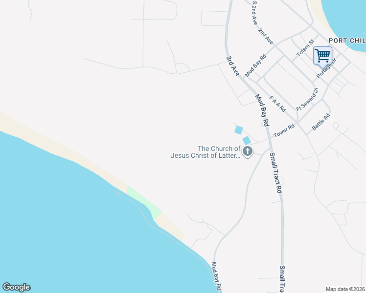 map of restaurants, bars, coffee shops, grocery stores, and more near 650 Allie Road in Haines