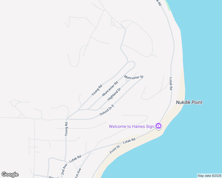 map of restaurants, bars, coffee shops, grocery stores, and more near 823-887 Muncaster Rd in Haines