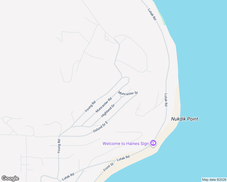 map of restaurants, bars, coffee shops, grocery stores, and more near 823-887 Muncaster Rd in Haines