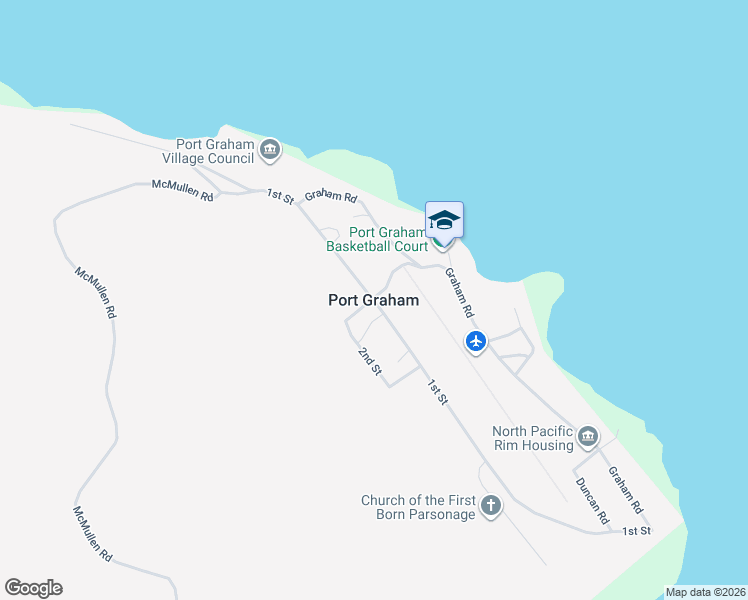 map of restaurants, bars, coffee shops, grocery stores, and more near in Port Graham