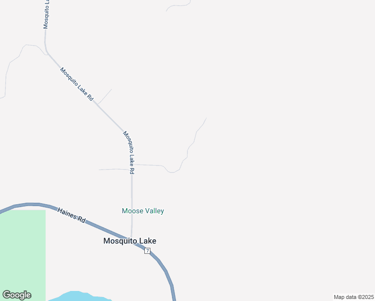 map of restaurants, bars, coffee shops, grocery stores, and more near Ski Hill Road in Mosquito Lake