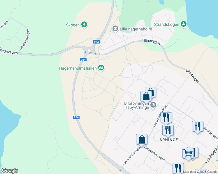 map of restaurants, bars, coffee shops, grocery stores, and more near in 