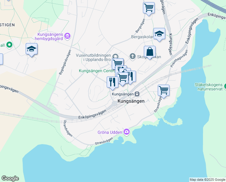 map of restaurants, bars, coffee shops, grocery stores, and more near in 