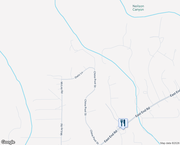 map of restaurants, bars, coffee shops, grocery stores, and more near 58825 Dietz Lane in Homer