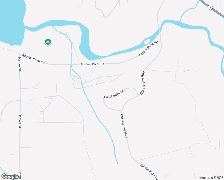 map of restaurants, bars, coffee shops, grocery stores, and more near 73540 Twin Peaks Loop in Anchor Point