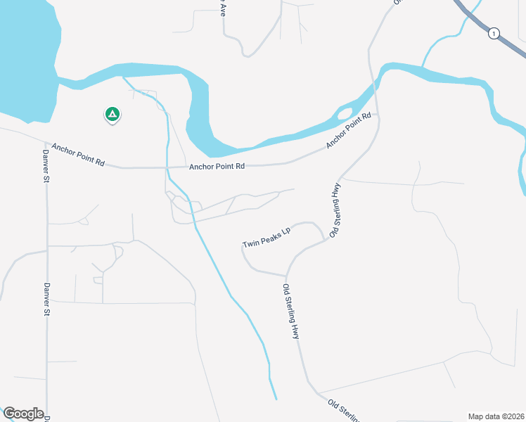 map of restaurants, bars, coffee shops, grocery stores, and more near 73540 Twin Peaks Loop in Anchor Point