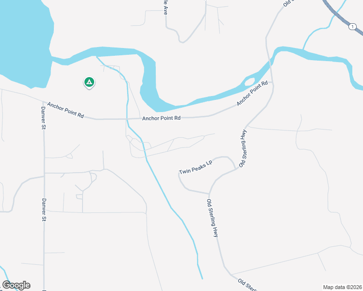 map of restaurants, bars, coffee shops, grocery stores, and more near 73600 Twin Peaks Loop in Anchor Point