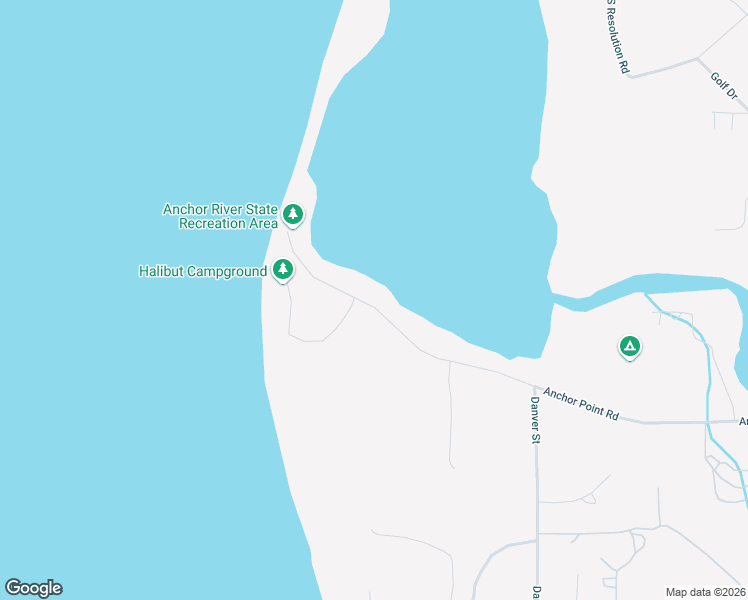 map of restaurants, bars, coffee shops, grocery stores, and more near 74278 Anchor Point Road in Anchor Point