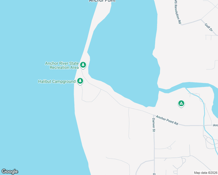 map of restaurants, bars, coffee shops, grocery stores, and more near 74278 Anchor Point Road in Anchor Point