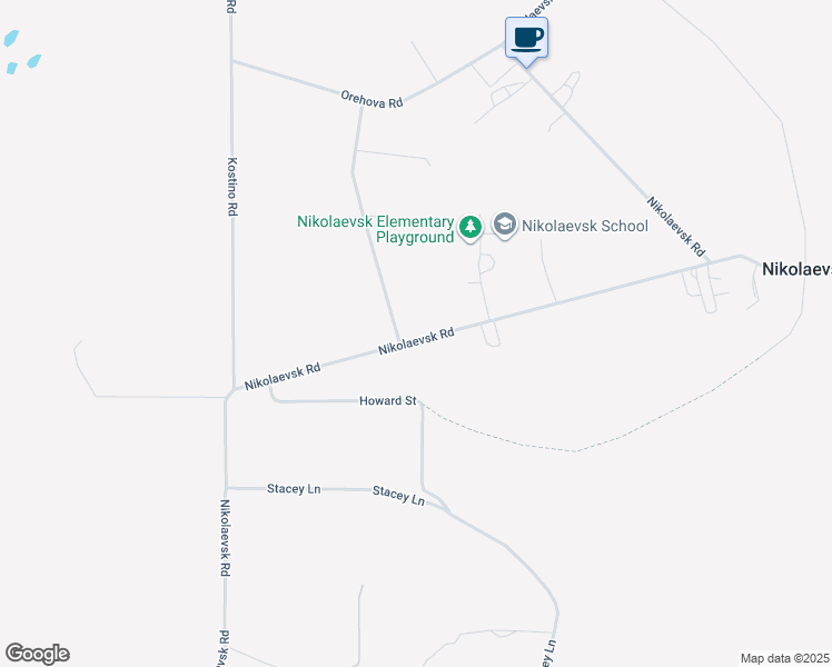 map of restaurants, bars, coffee shops, grocery stores, and more near 31842 Dubova Road in Anchor Point