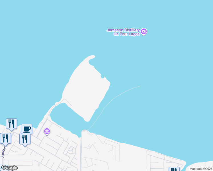 map of restaurants, bars, coffee shops, grocery stores, and more near Ladipo Omotesho Cole Street in Lekki