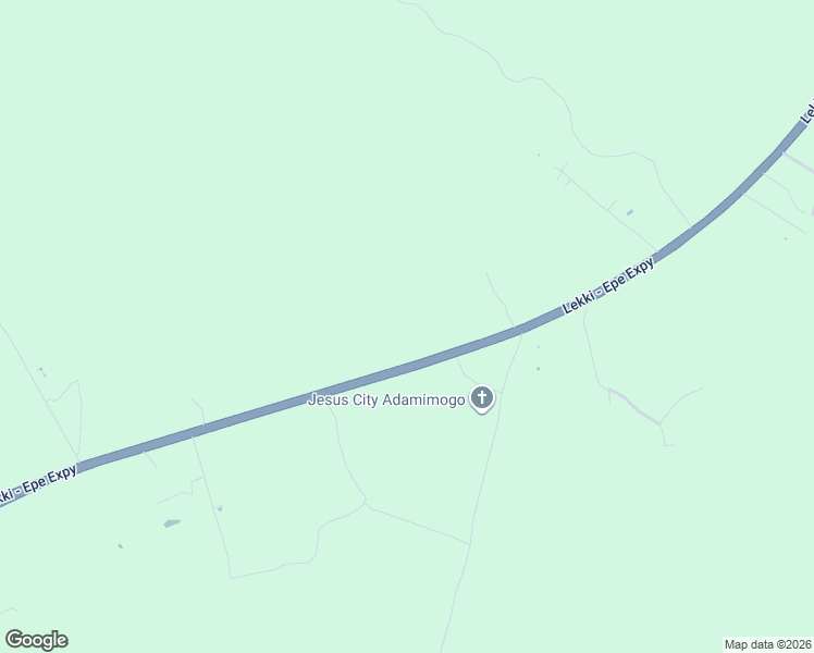 map of restaurants, bars, coffee shops, grocery stores, and more near New Epe Express in Lagos