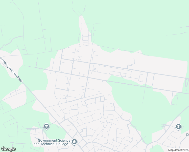 map of restaurants, bars, coffee shops, grocery stores, and more near in Igbesa