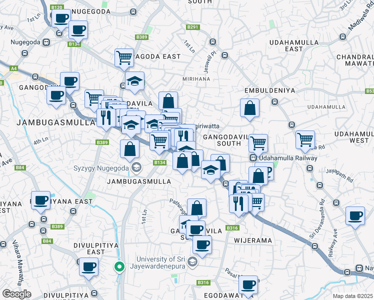 51 Udahamulla Station Road, Nugegoda WP Walk Score