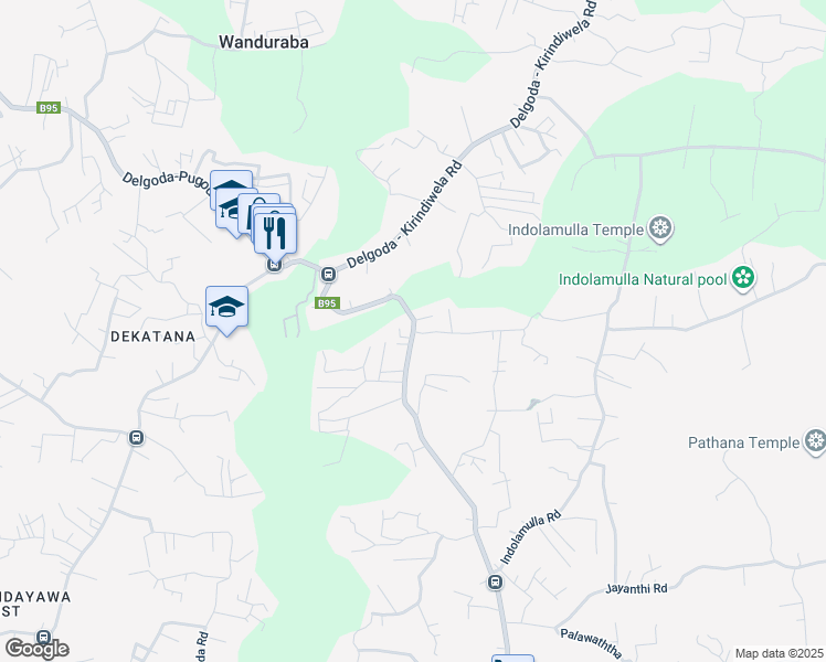DelgodaPugodaGiridara Road, Gampaha WP Walk Score