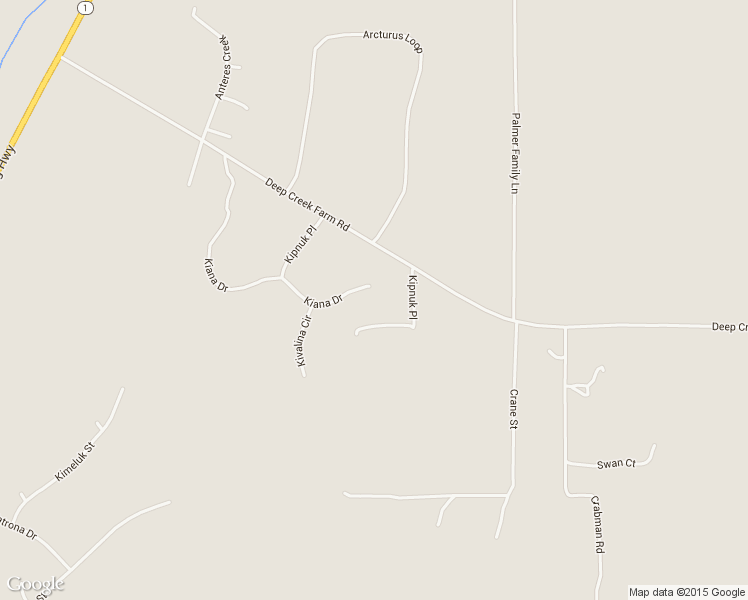 map of restaurants, bars, coffee shops, grocery stores, and more near 67279 Kiana Drive in Ninilchik