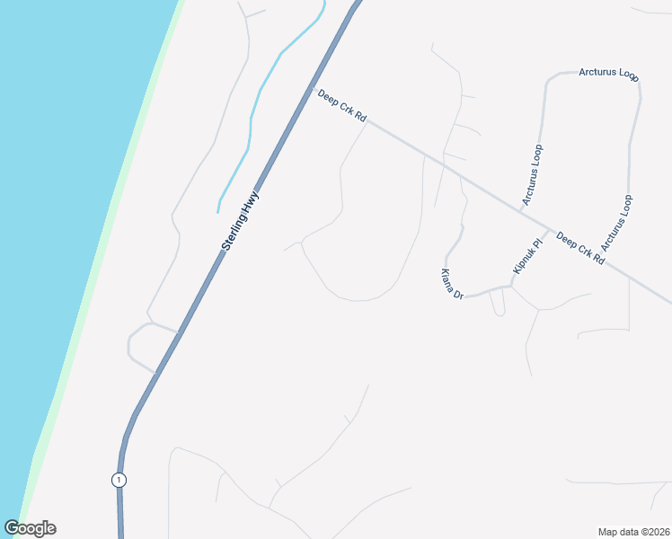 map of restaurants, bars, coffee shops, grocery stores, and more near 17230 Sterling Highway in Ninilchik