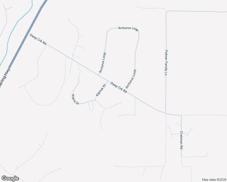 map of restaurants, bars, coffee shops, grocery stores, and more near 67235 Deep Creek Road in Ninilchik